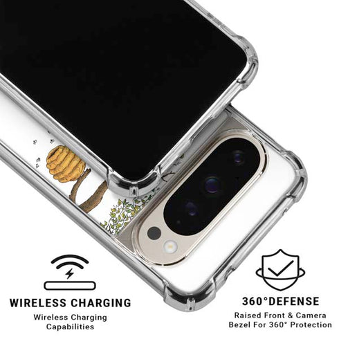 Disney Winnie the Pooh Honey Hive Pixel 9 Pro XL Clear Case